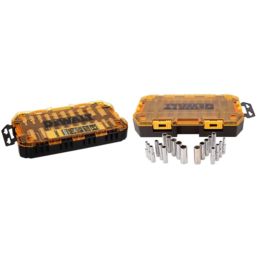 Amazon.com: DEWALT Deep Socket Set, 20-Piece, 3/8